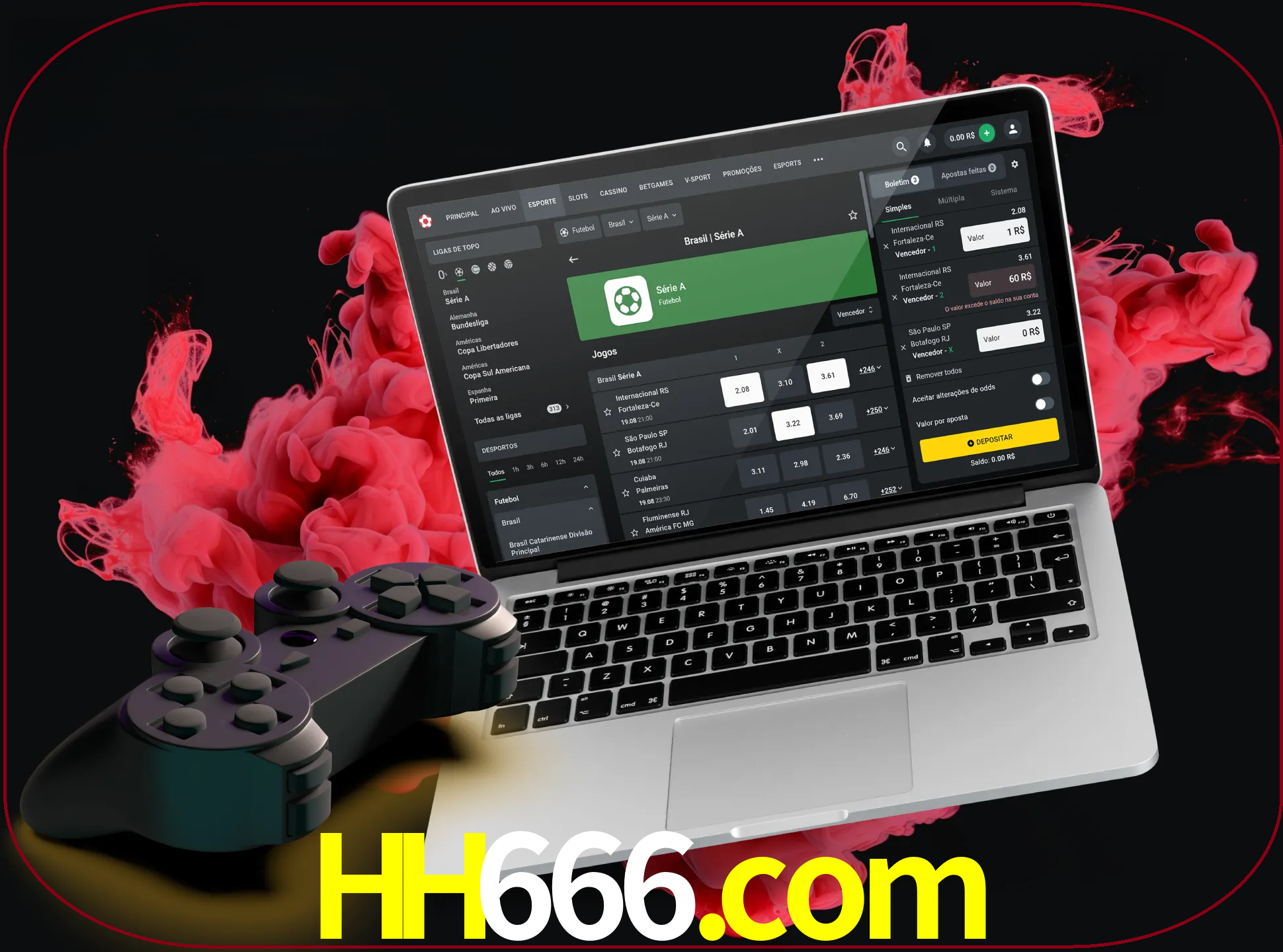 Visite a secção especial de jogos de vídeo em hh666 para descobrir em que jogos pode apostar e ganhar muito dinheiro.